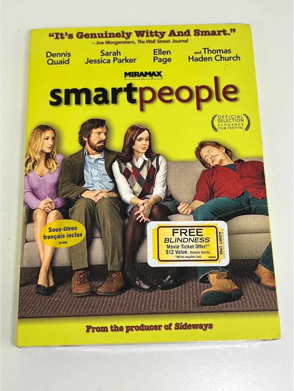 Smart People DVD - Brand New Sealed